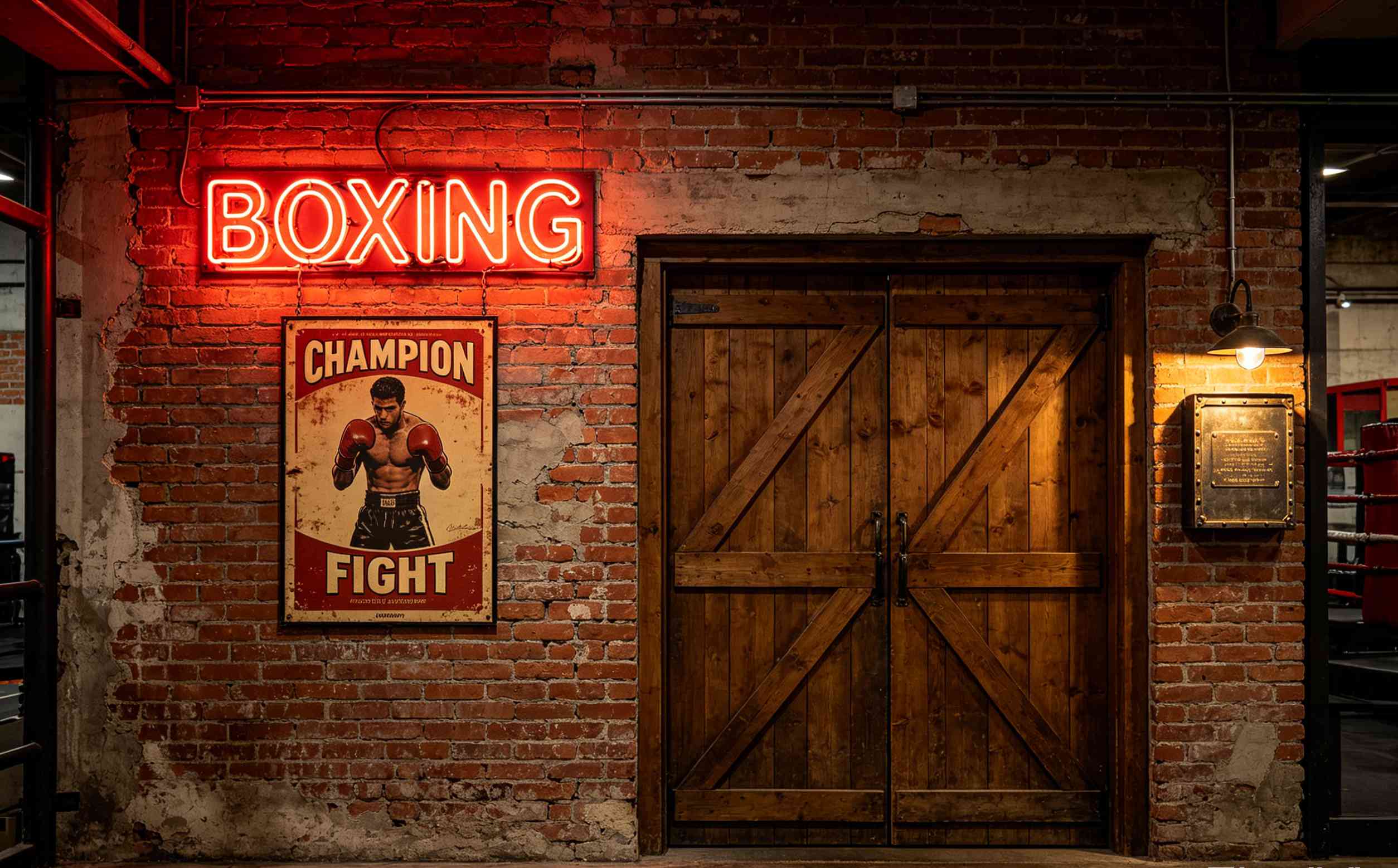 Old School Grit: An American Vintage Boxing Gym